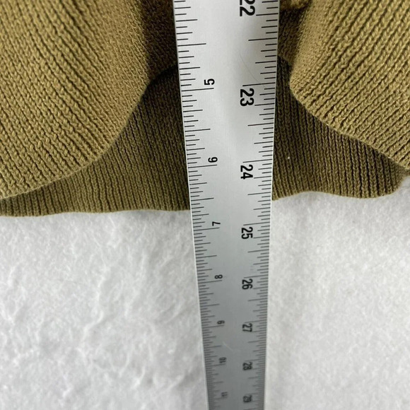 Wallace Sweater Women's S Brown Striped Knitted Ribbed V-Neck Button Up Cardigan - Picture 3 of 9